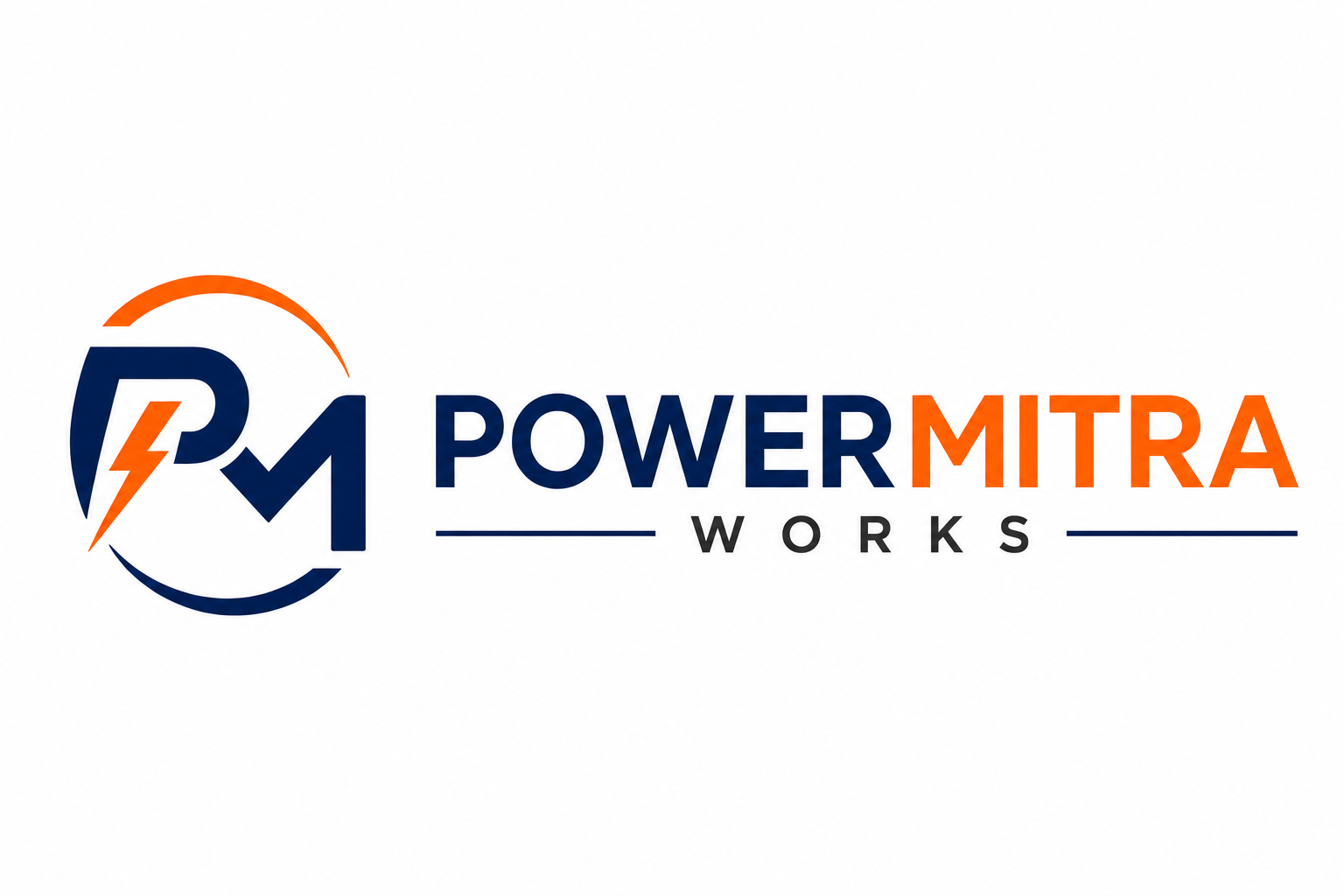 PowerMitra Works Logo